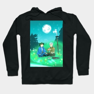 Peace Resting under Moonlight Hoodie